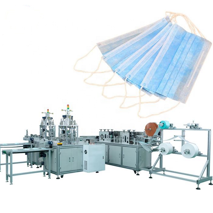 Made In China Full Auto Disposable Inner Or Out Ear loop Non-woven Fabric Face Mask Machine